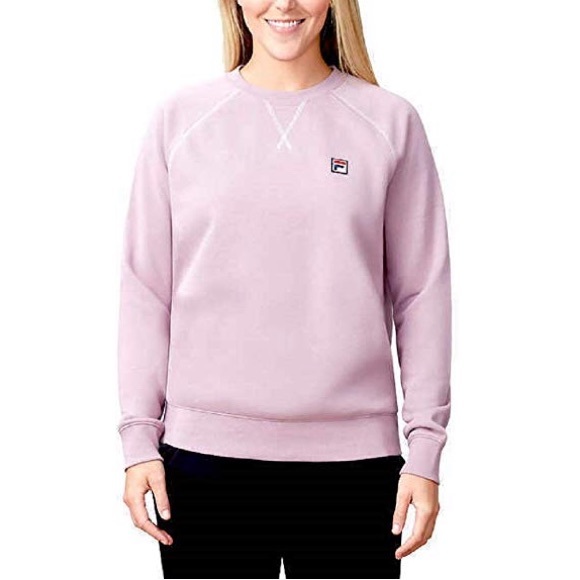 fila pink sweater